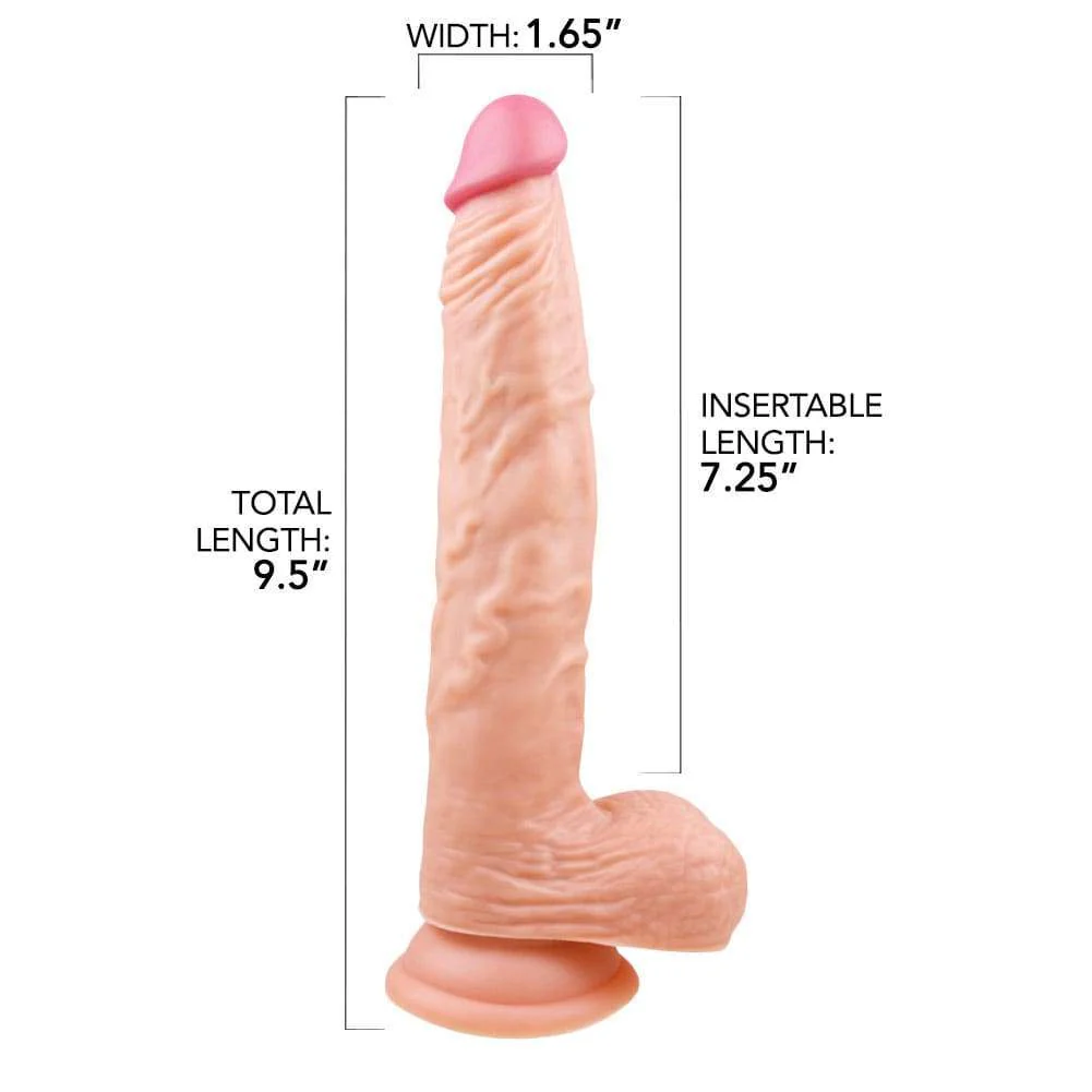 Long Guy Suction Cup Dildo