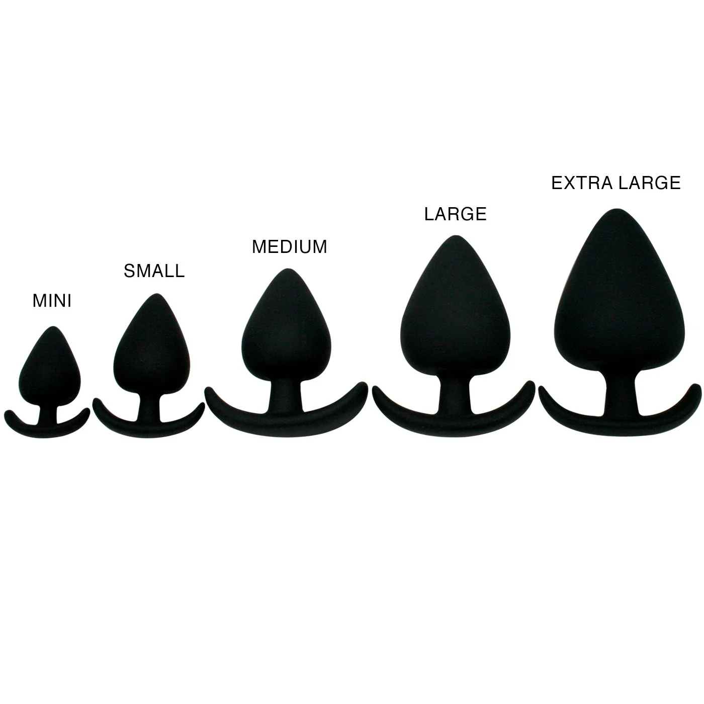 Silicone Anal Plug With Flared Base