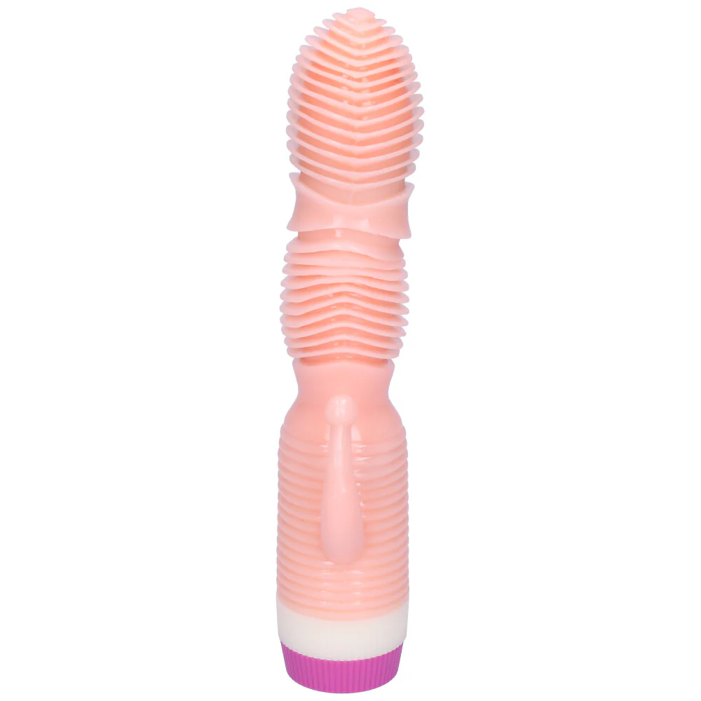 Rippled Triple Stimulating Power Vibrator