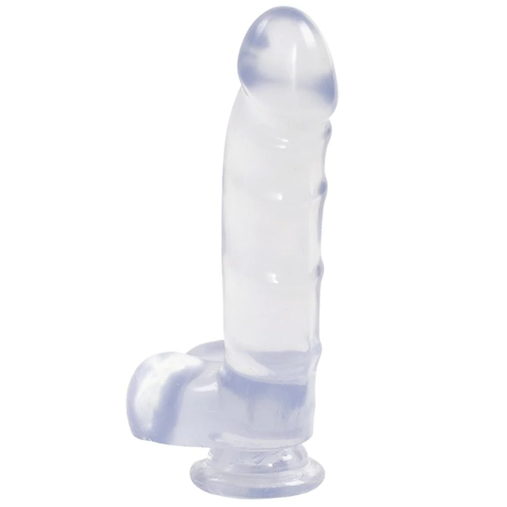 Jelly Cock & Balls Suction Cup