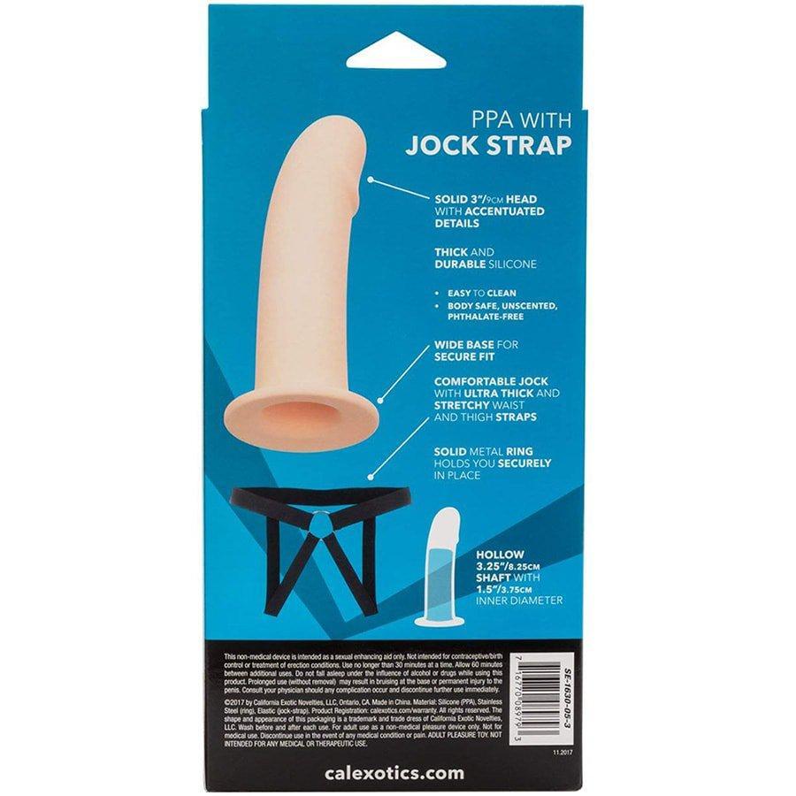 Silicone Hollow Strap-On With Jock Strap