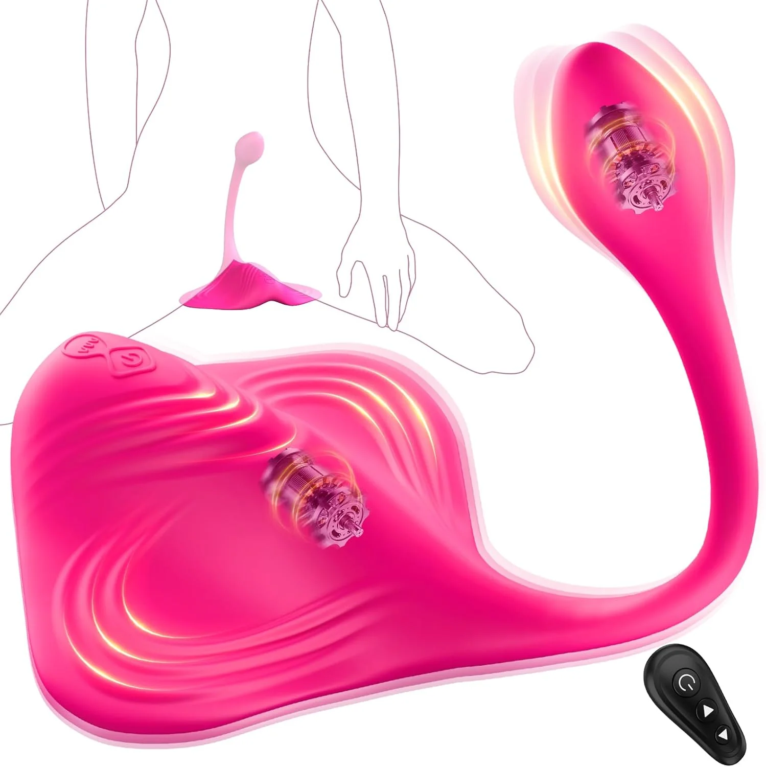 Penis Wrapped Training Made Hot Manta Ray Shaped Sitting Vibrator, Anal Teasing Ride