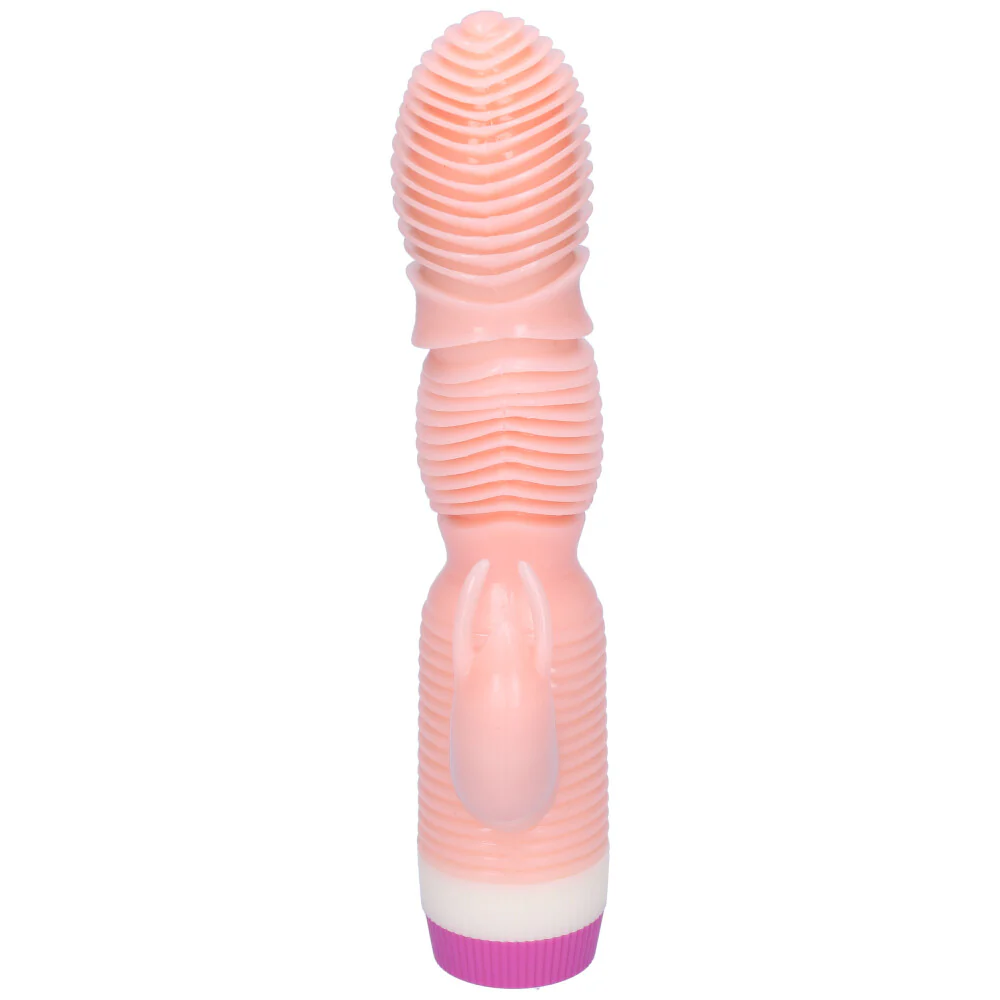 Rippled Triple Stimulating Power Vibrator