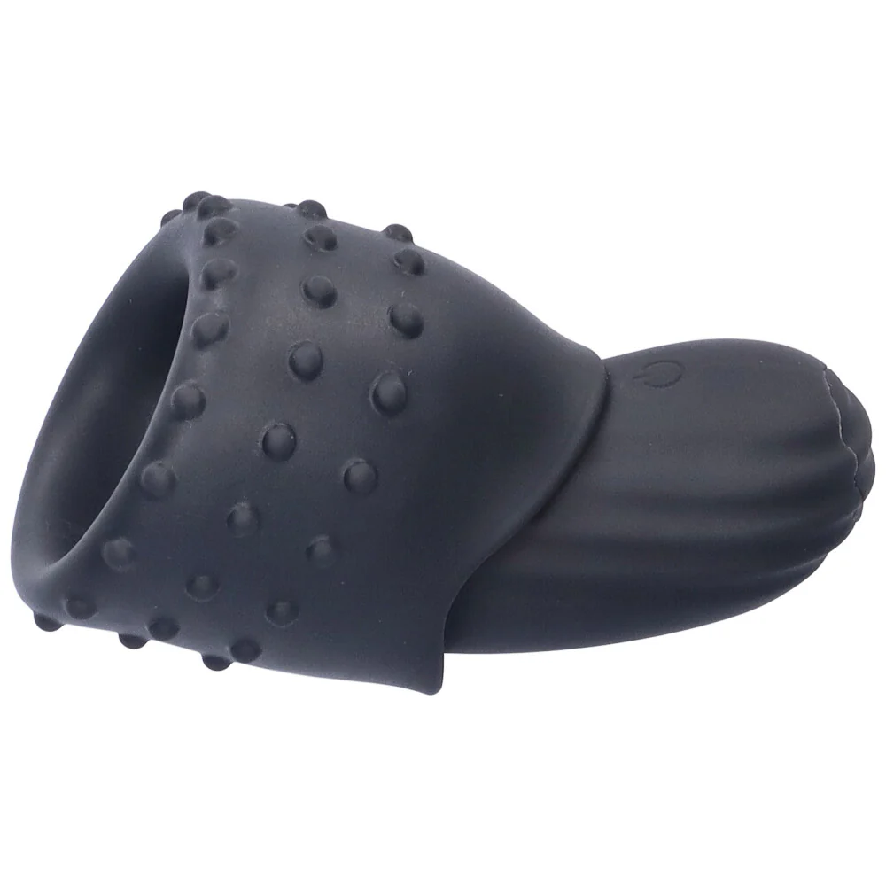 Vibrating Penis Tip Massager - F-Spot Stimulation!