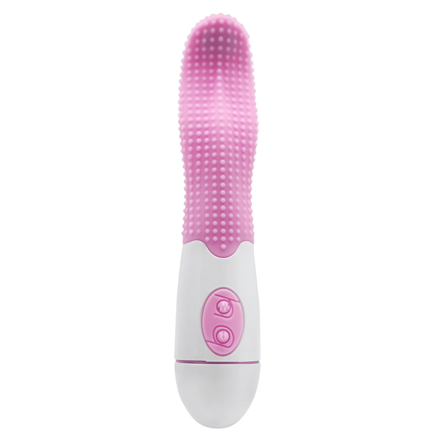 Flexible Tongue Vibrator with Nubs