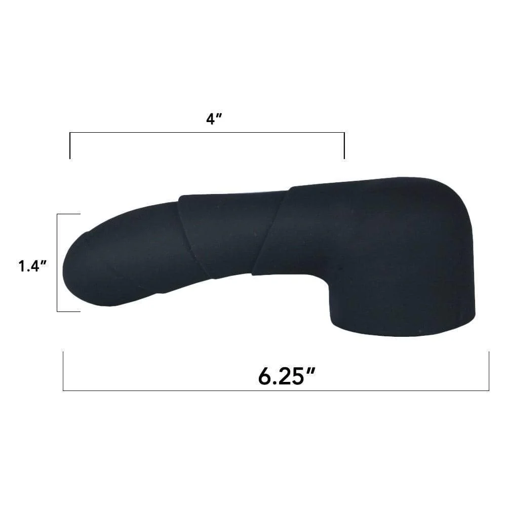 Silicone Curved G-Spot Wand Attachment