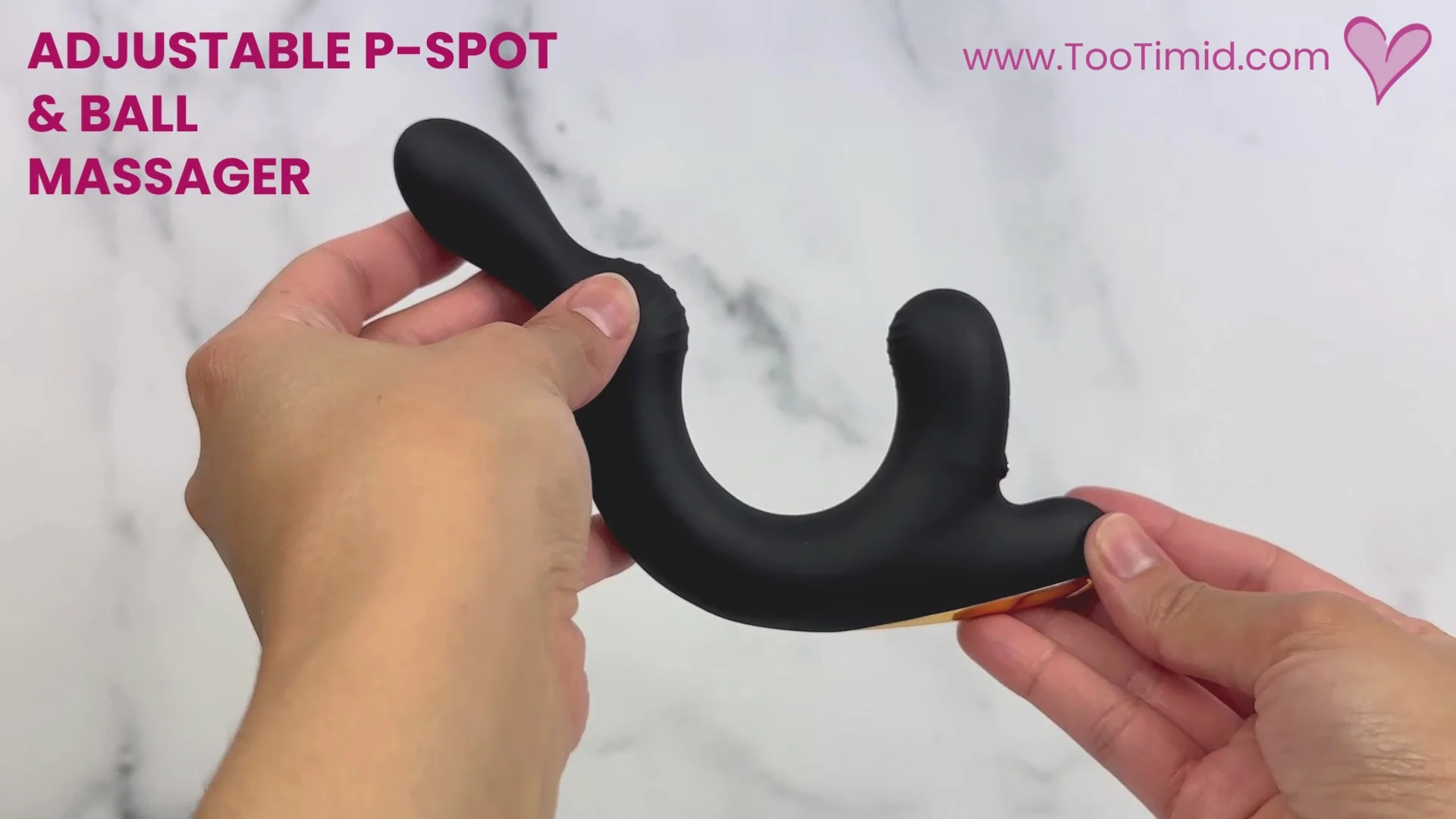 Zorg Adjustable Prostate & Ball Massager