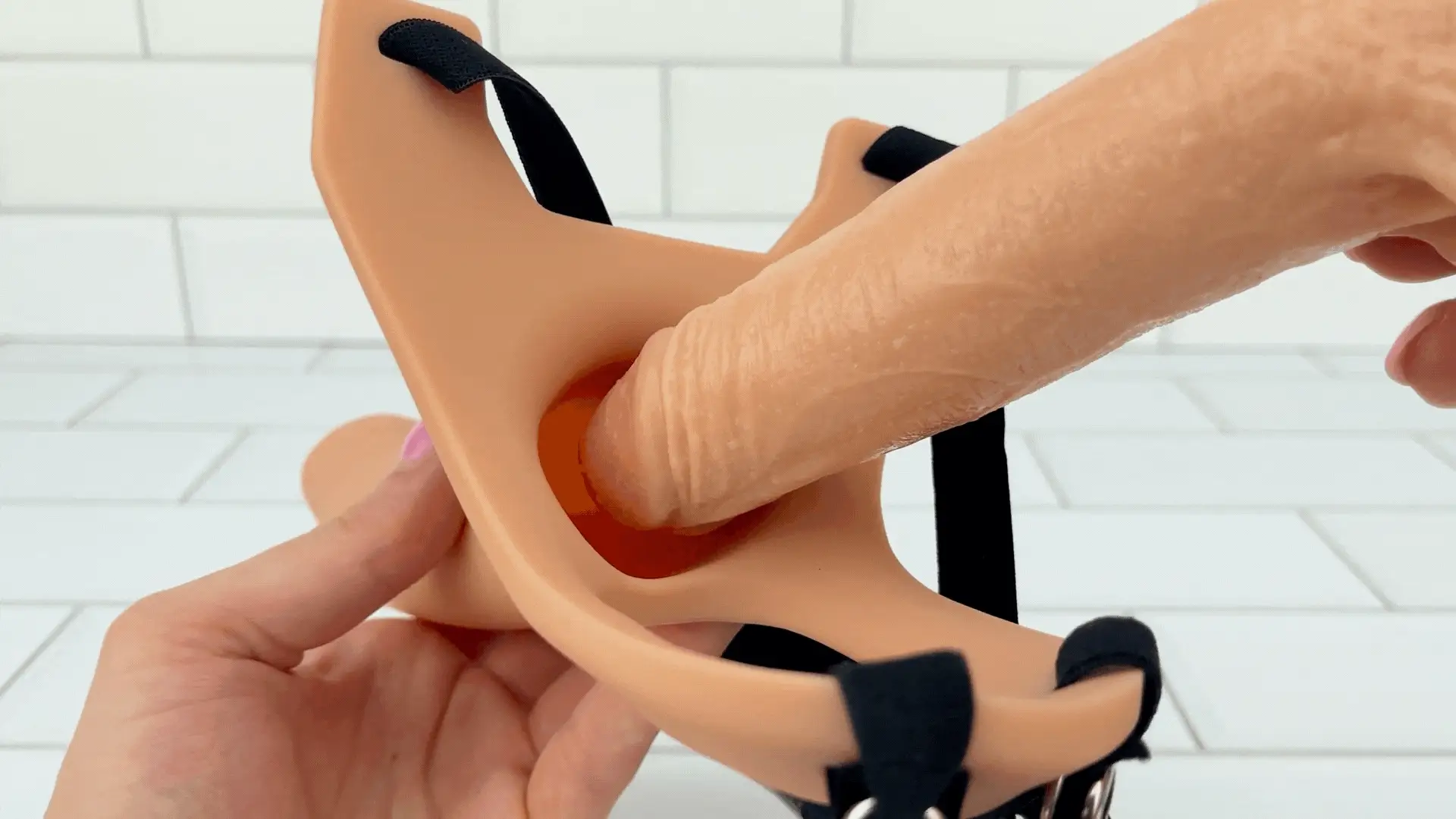 Silicone Hollow Strap-On To Enhance Your Erections (For Men With Mild E.D.)