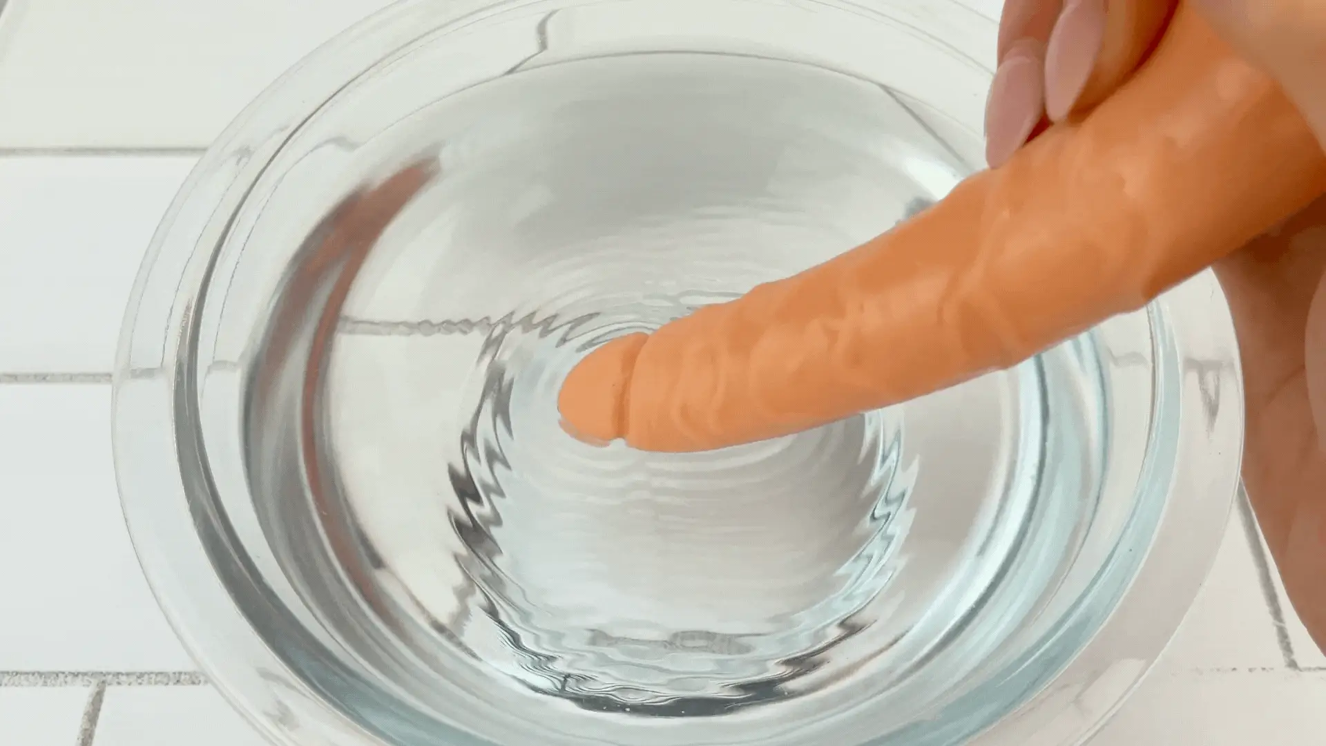 Clit Stimulating Dual Penetration Vibrating Dildo