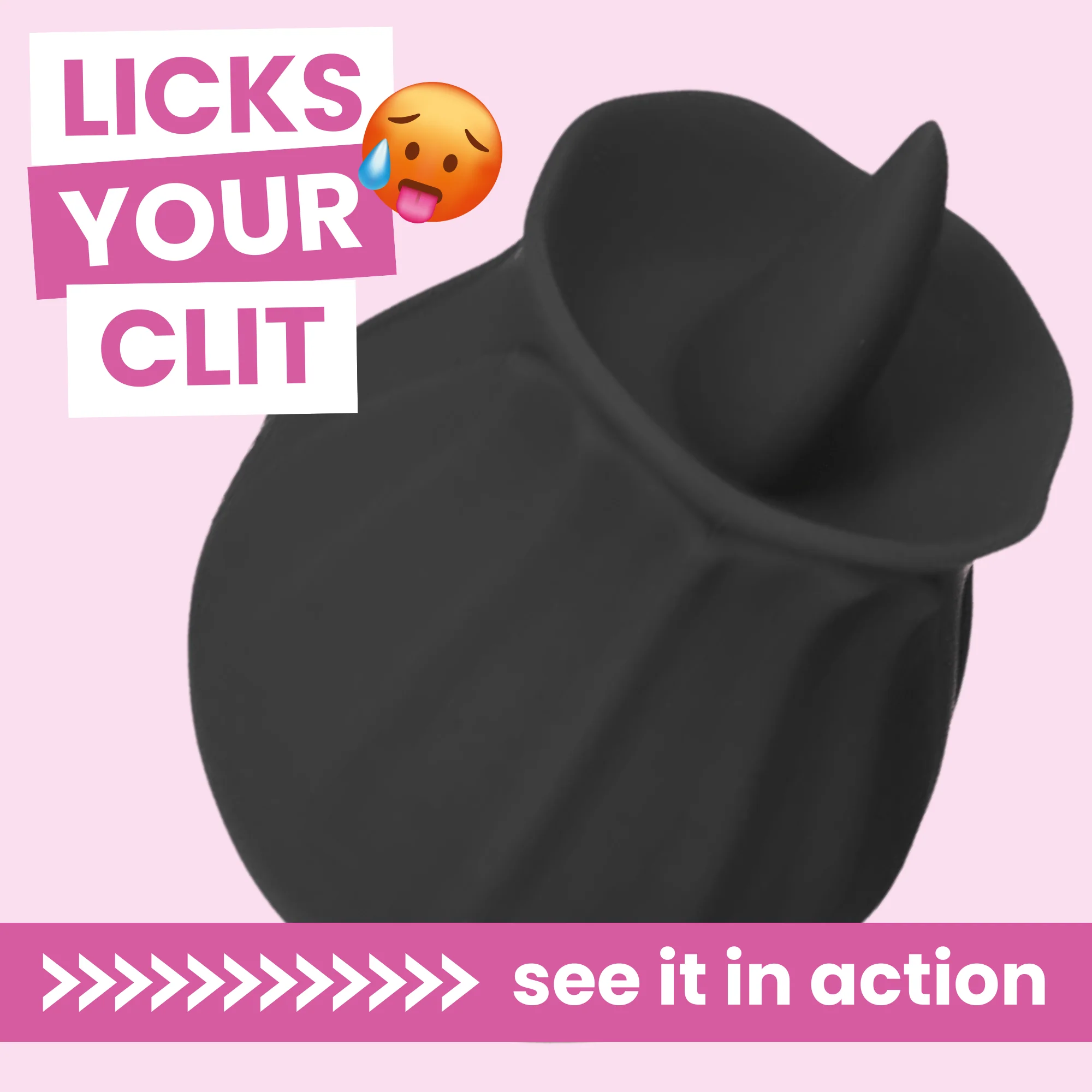 Bhava Rechargeable Flickering Tongue Rose | Clit Licking Stimulator