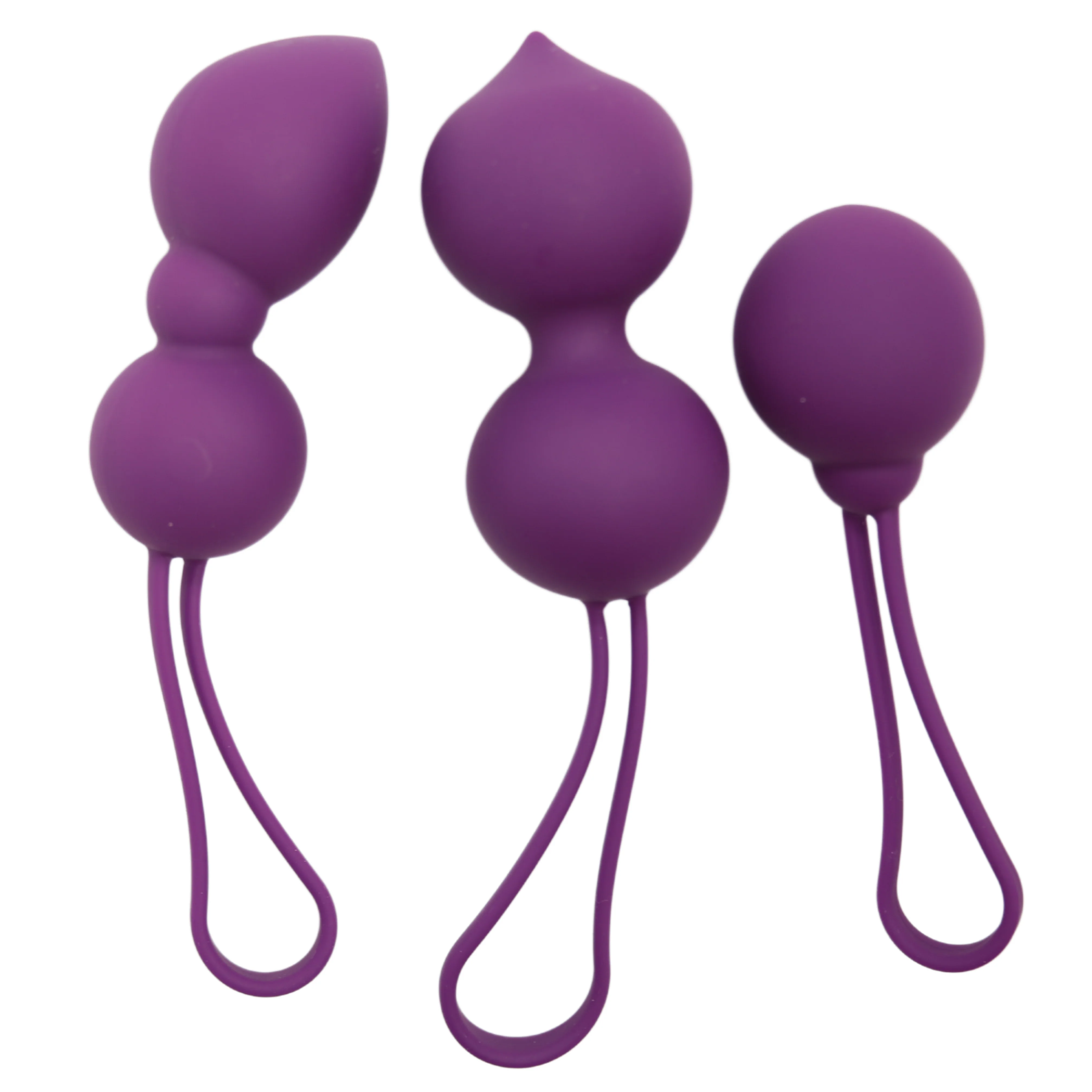 Silicone Kegel Exerciser Balls - Set of 3 Sizes!