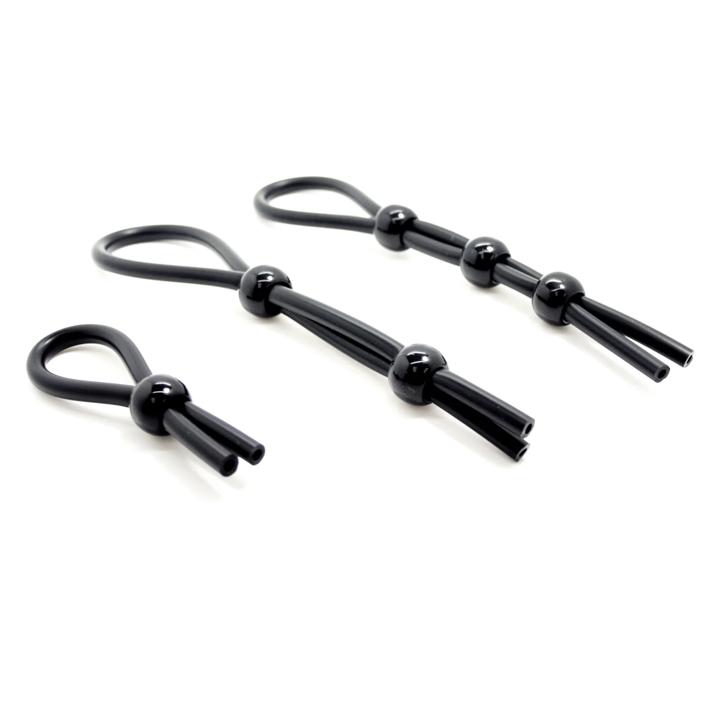 Beaded Lasso Cock Ring - Single Lasso, Double Lasso & Triple Lasso Options Available!