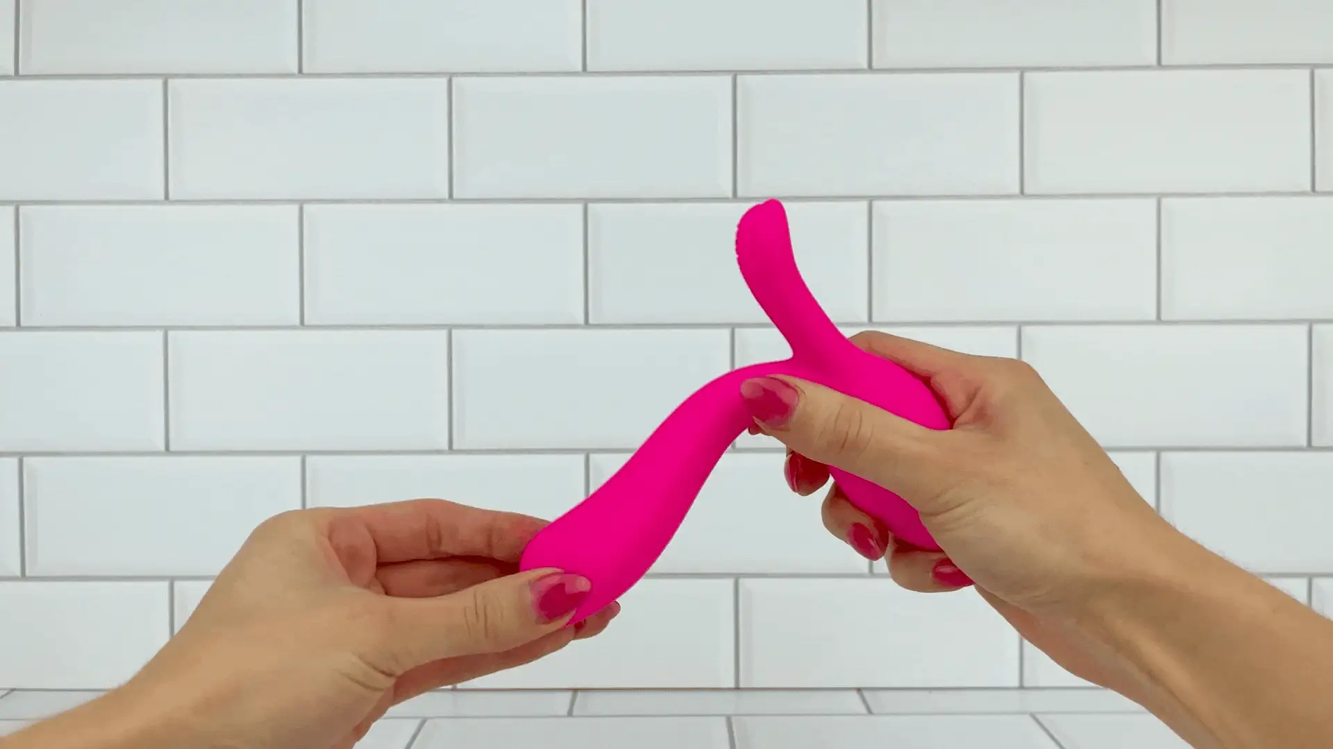 Silicone G-Spot Rabbit - Rubs Your Clit with Every Thrust!