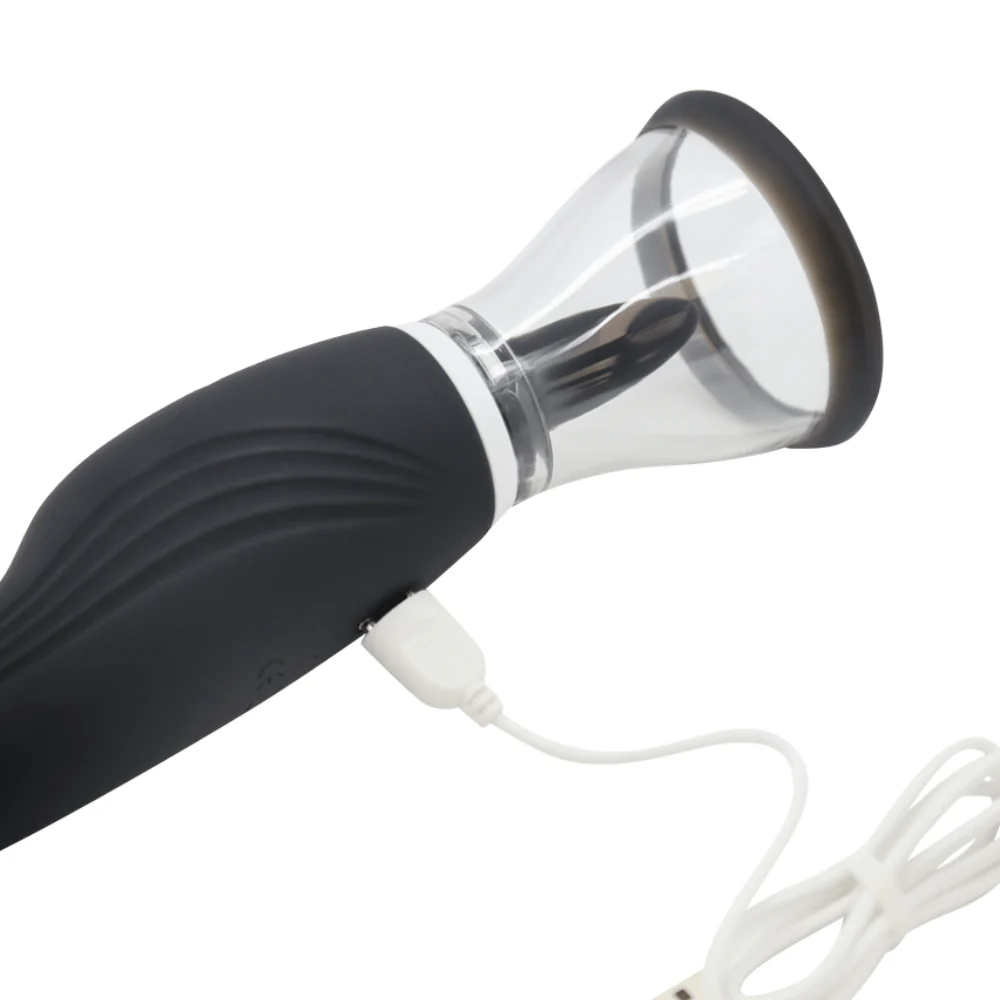 Ultimate Tongue Licker - Powerful Dual-Ended Vibrator & Sucking Tongue!