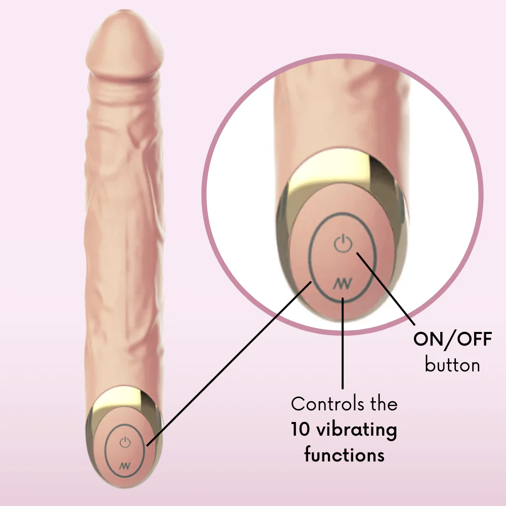 Bato Ultra Real Powerful Rechargeable Dildo Vibrator