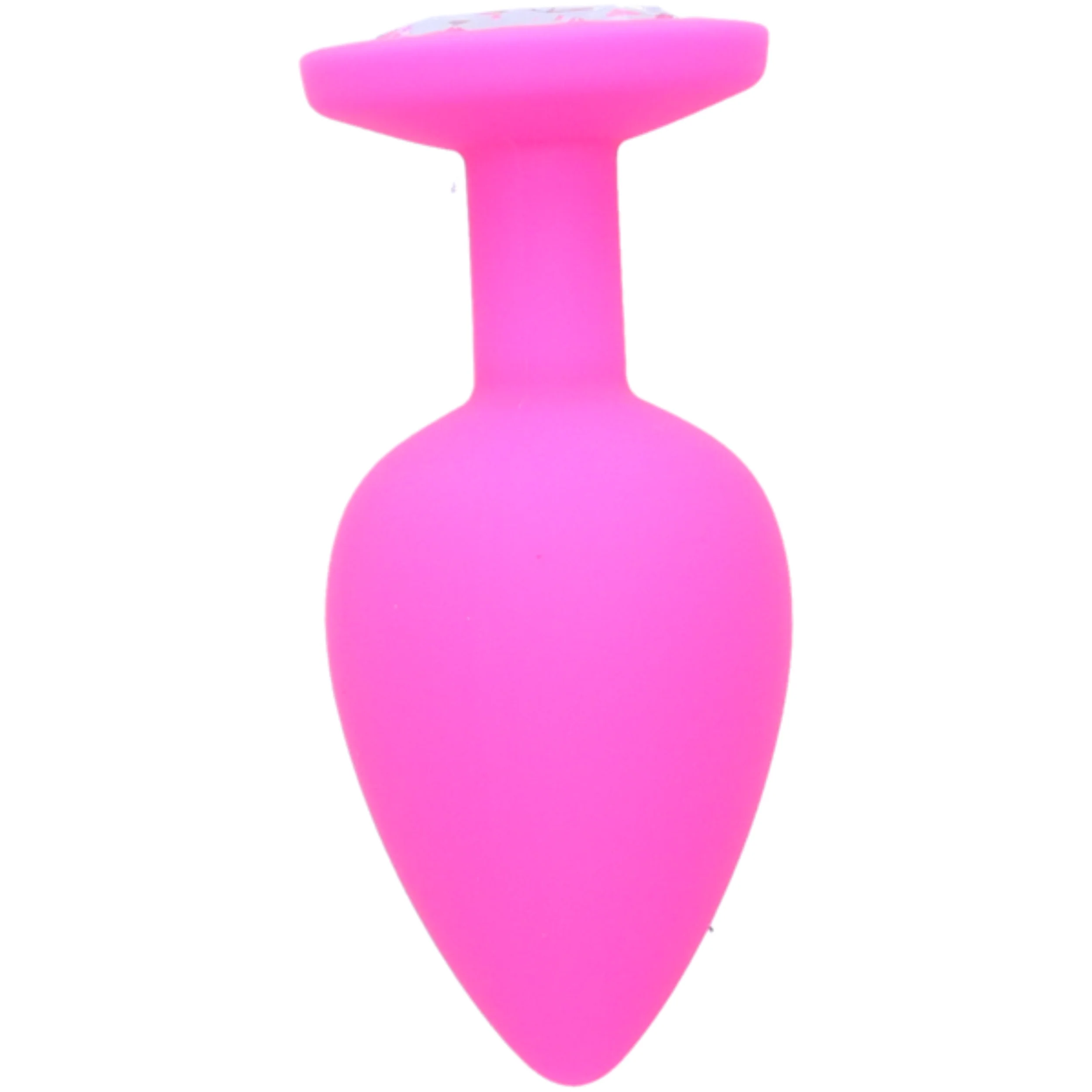 Silicone Jeweled Anal Plug - Available In 3 Sizes!