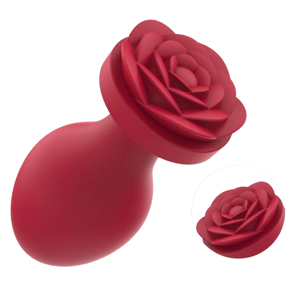Rela Silicone Rose Anal Plug Set