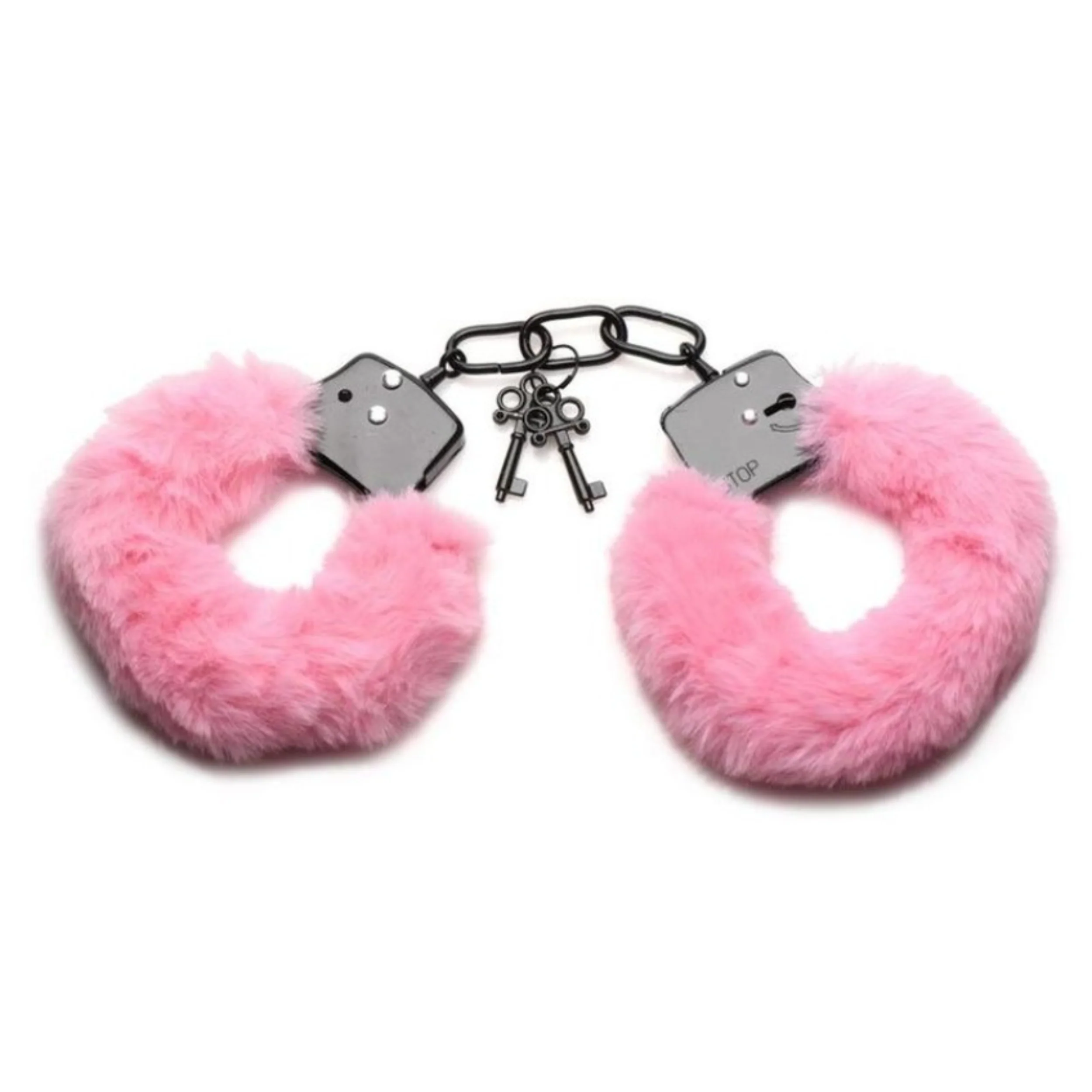 Master Series Cuffed in Fur Furry Handcuffs-Available in 3 colors!