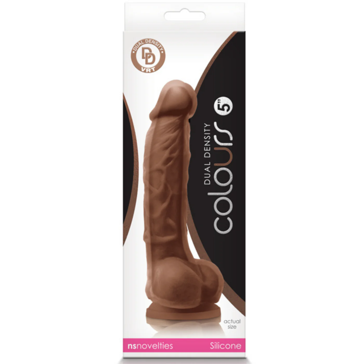 Colours Dual Density 5 Inch Silicone Dildo