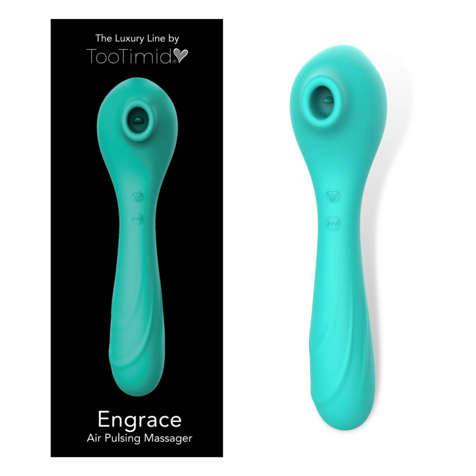 Engrace Dual-Ended Rapid Flickering Clit Massager & G-spot Vibe