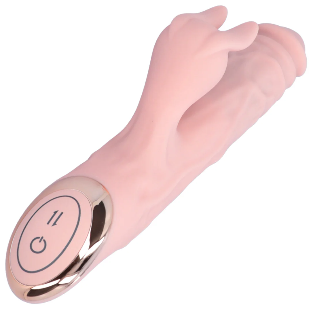 Bato Plus Veined Thrusting & Vibrating Rabbit Machine