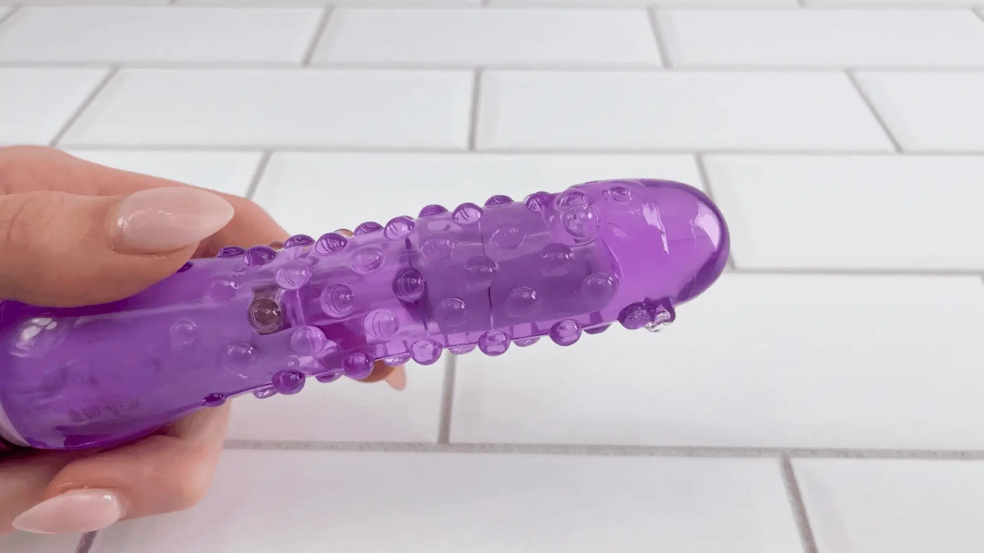 Nubby Waterproof Vibrator for Beginners