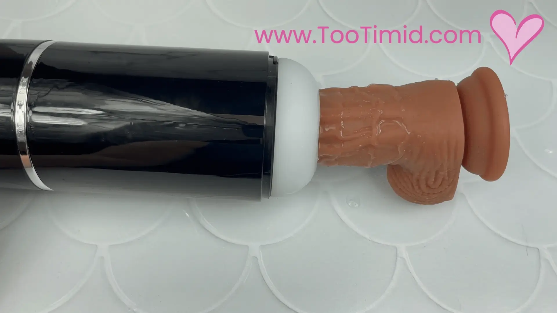 The Vortex Sucking and Vibrating Masturbator - It Moans!