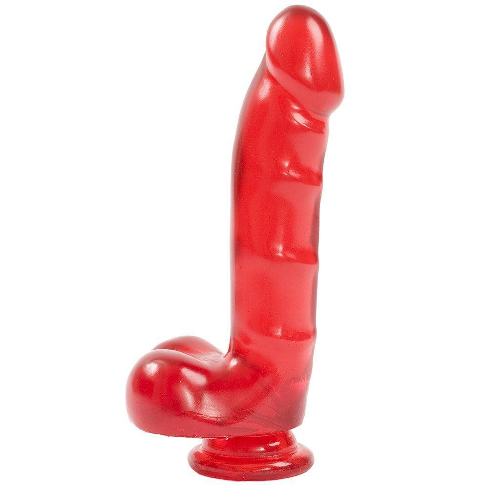 Jelly Cock & Balls Suction Cup