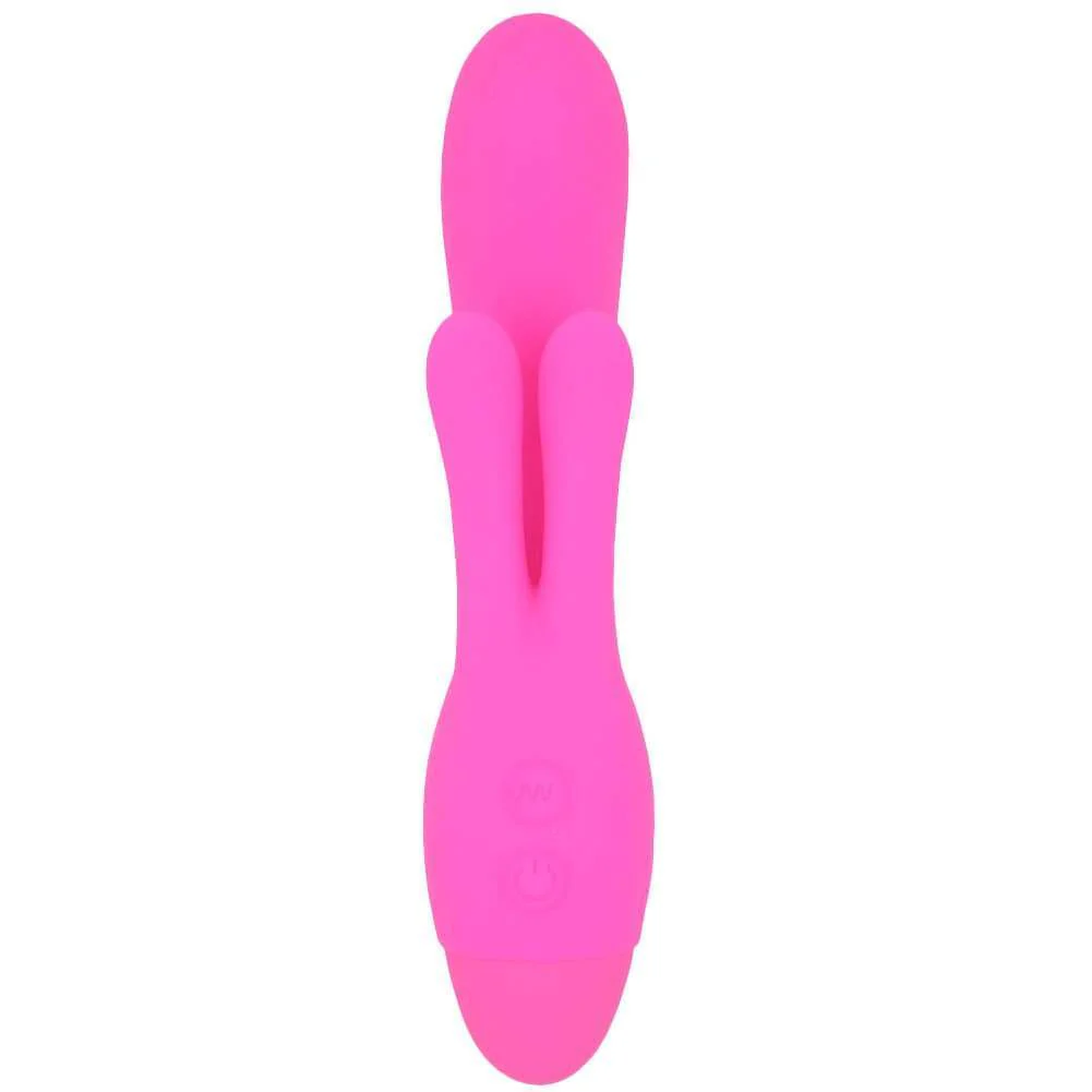 Silicone G-Spot Rabbit - Rubs Your Clit with Every Thrust!