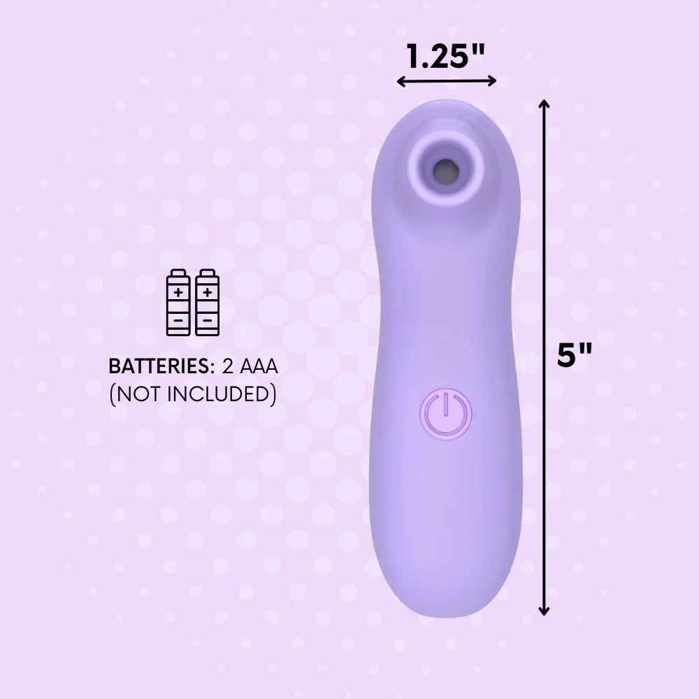 Lavender Air Pulse Clitoral Stimulator