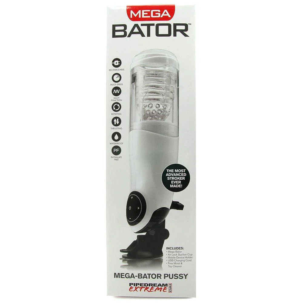 Extreme Mega Bator Rechargeable Hands-Free Stroker