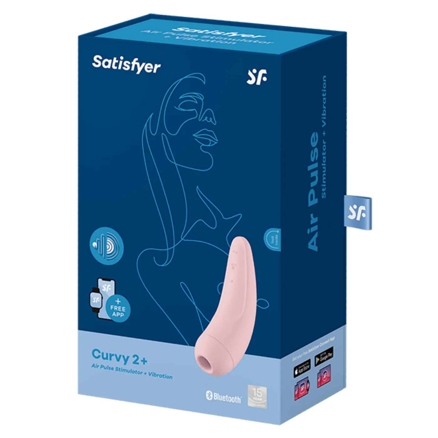Satisfyer Curvy 2+ Air Pulse Vibe
