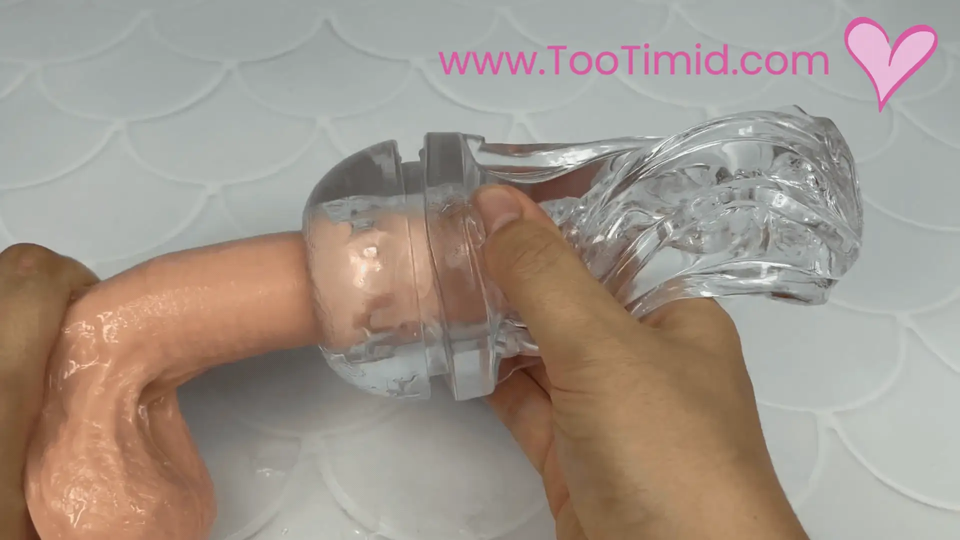 UTOPIA See Through Suction Stroker - Available in Two Colors!