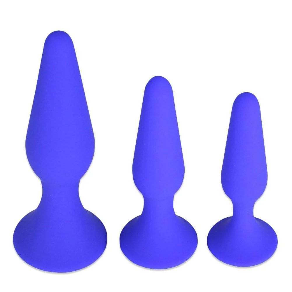 Silicone Anal Plug Kit
