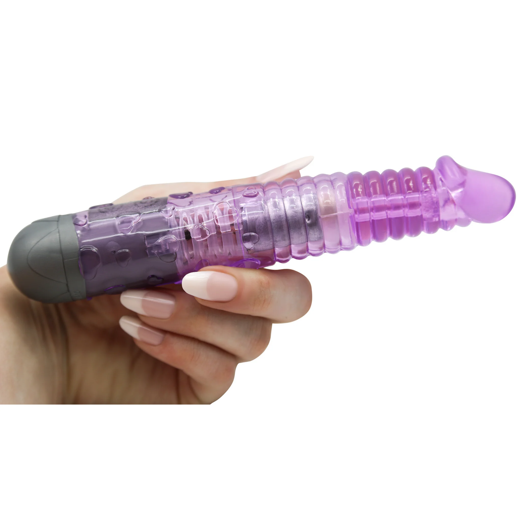 Realistic Ribbed Vibrator