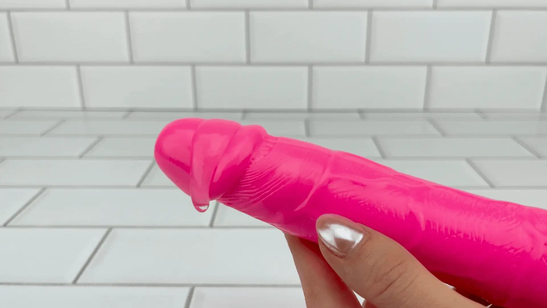 9.5 Inch Long Veined Power Dildo