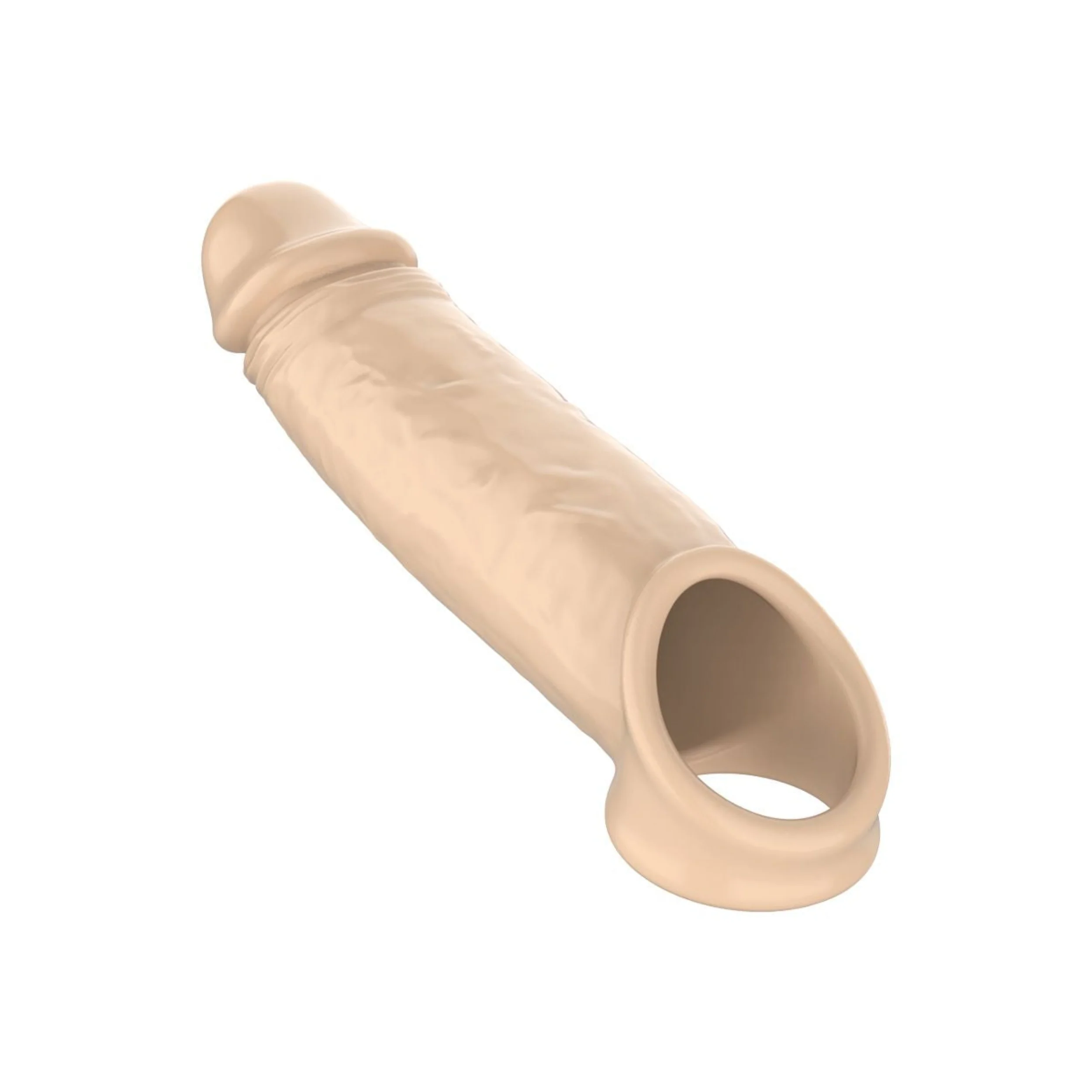 Realistic Textured Penis Sleeve - Available in two options!