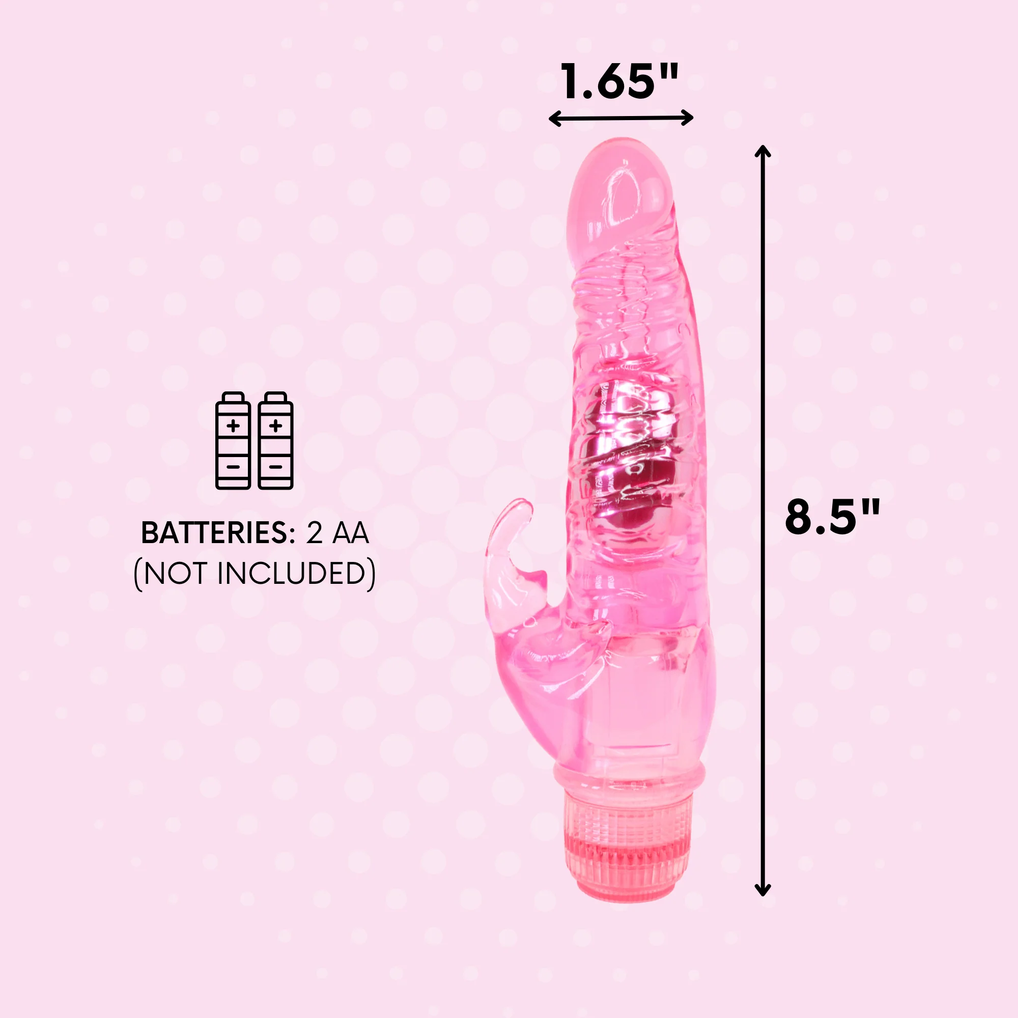 Abby's Thick Veined G-Spot Massaging Rabbit Vibe