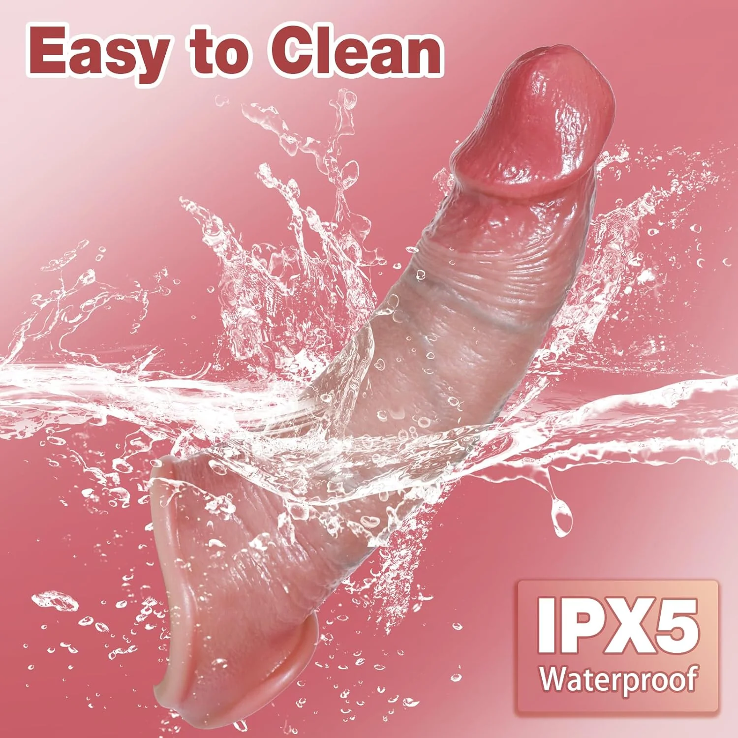 Amateur Penis Extender Vibrating Cock Sleeve with 10 Vibrations & Remote Control (<30 dB)