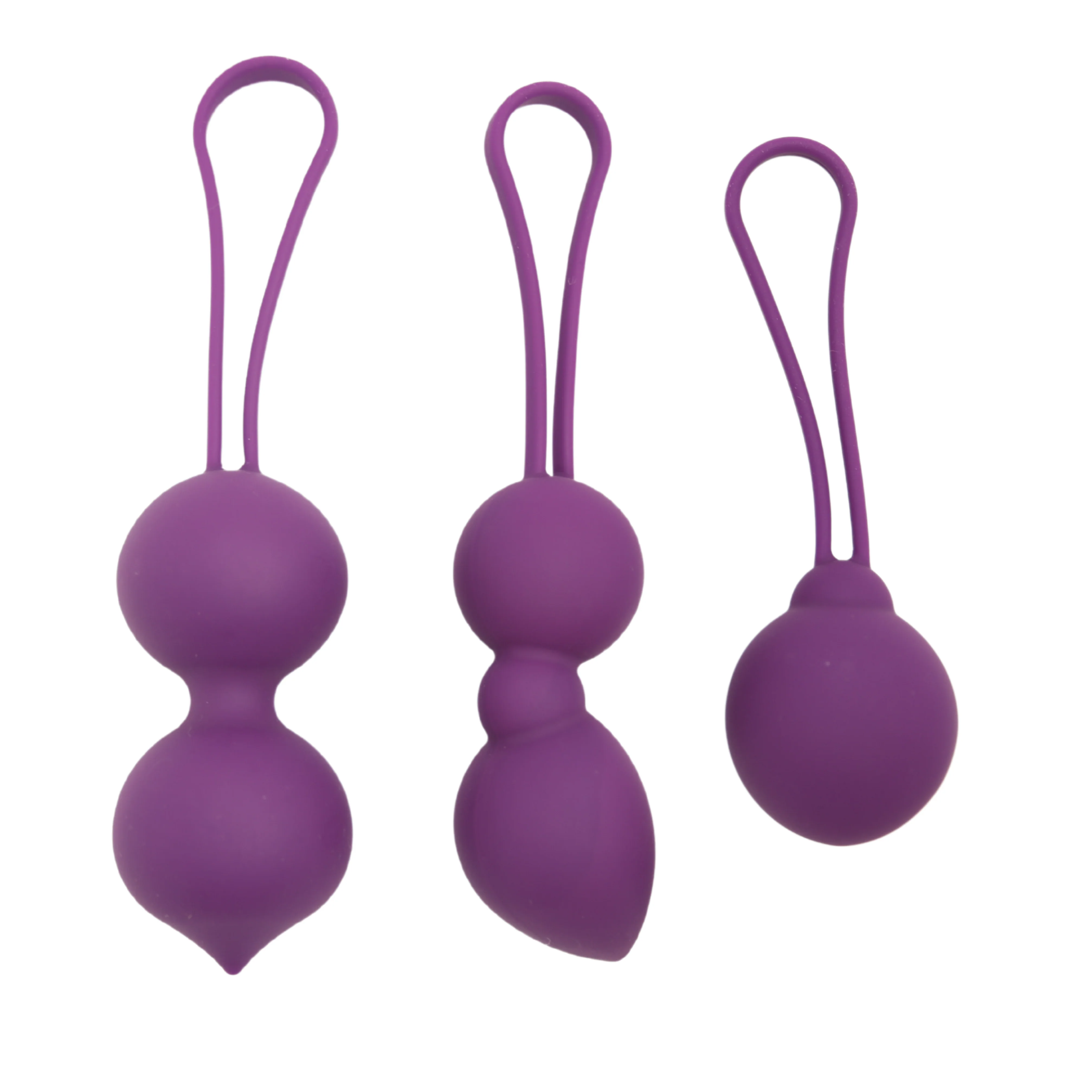 Silicone Kegel Exerciser Balls - Set of 3 Sizes!