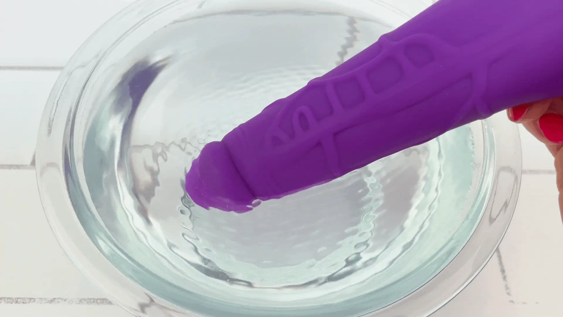 Silicone Vibrating Dildo with Realistic Penis Shape - Comes with Suction Cup Attachment!