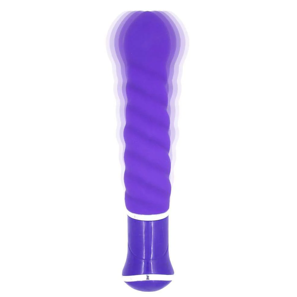The Swirl Rechargeable Silicone Vibrator