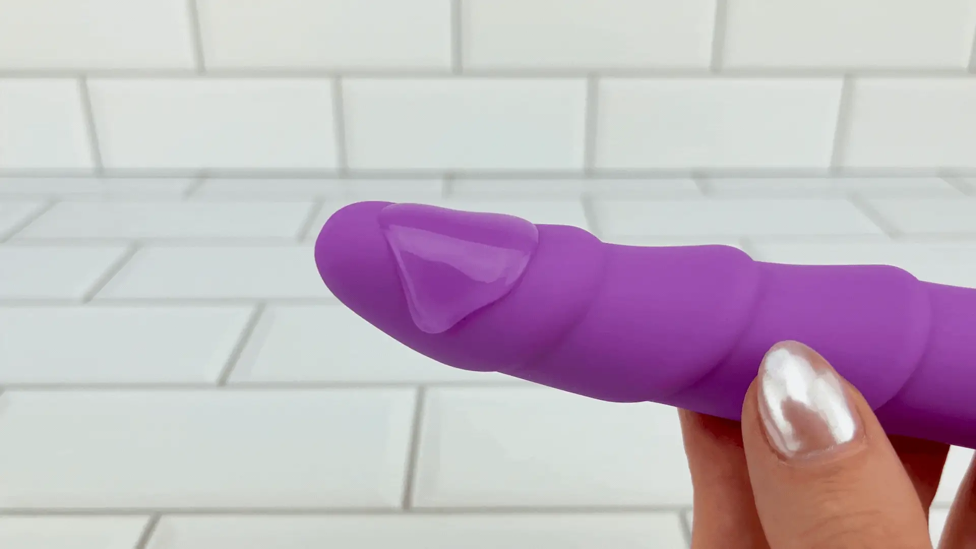 Rippled Silicone Vibrator
