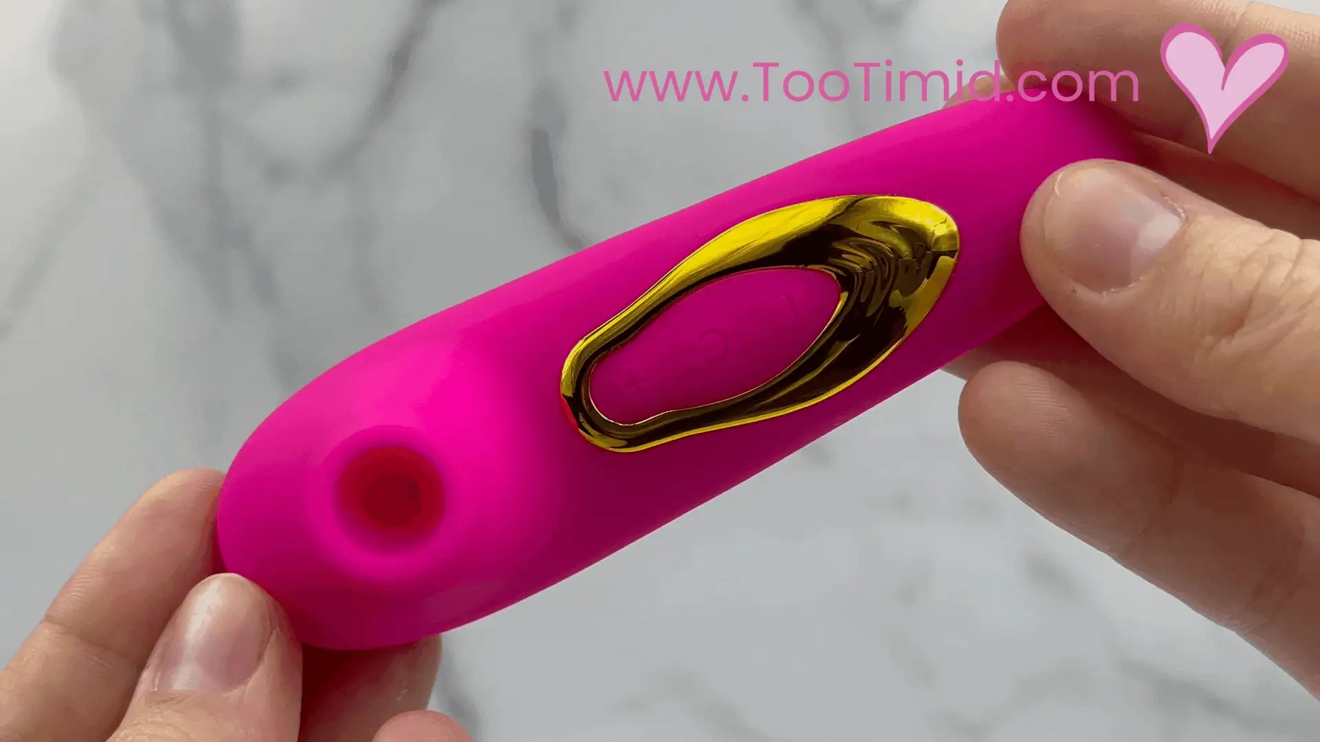 Dolce Silicone Air Pulsating Clit Stimulator