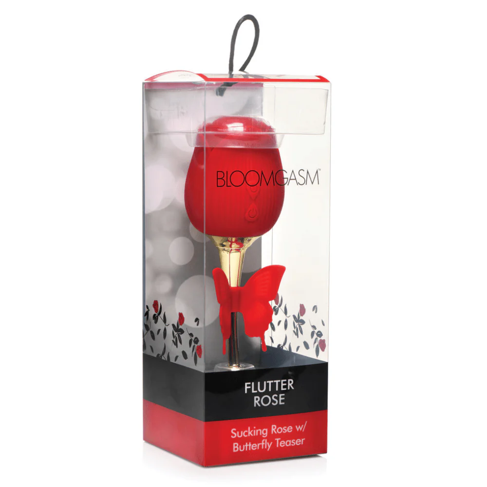 Inmi Bloomgasm Flutter Sucking Rose with Butterfly Teaser