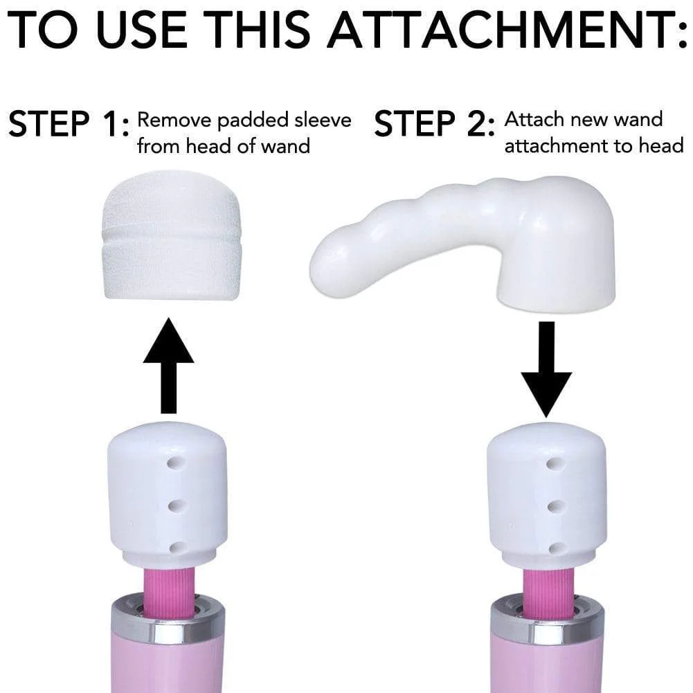 Rippled G-Spot Wand Attachment