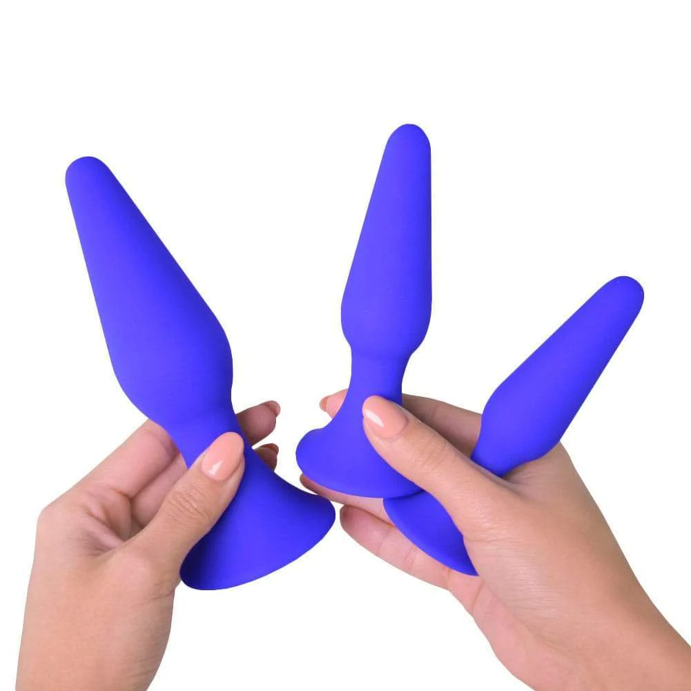 Silicone Anal Plug Kit