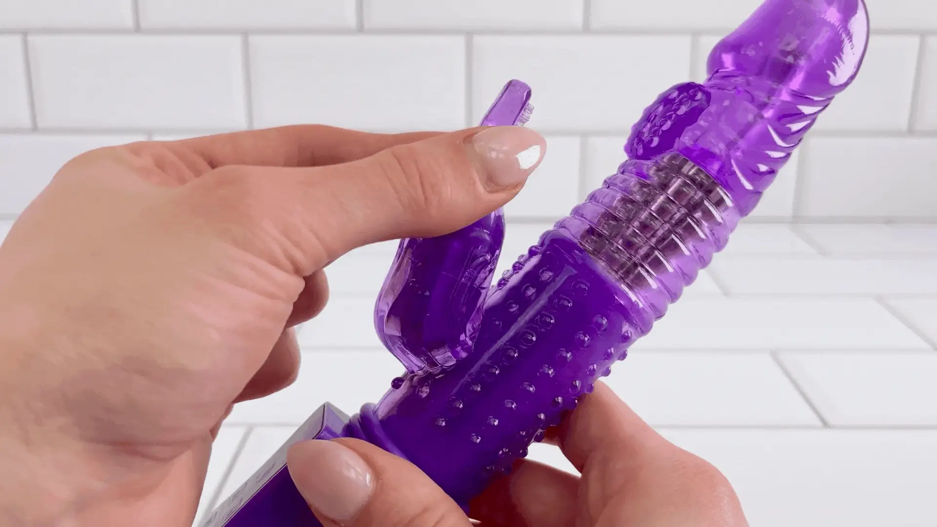 Ribbed Rotating Rabbit Vibe