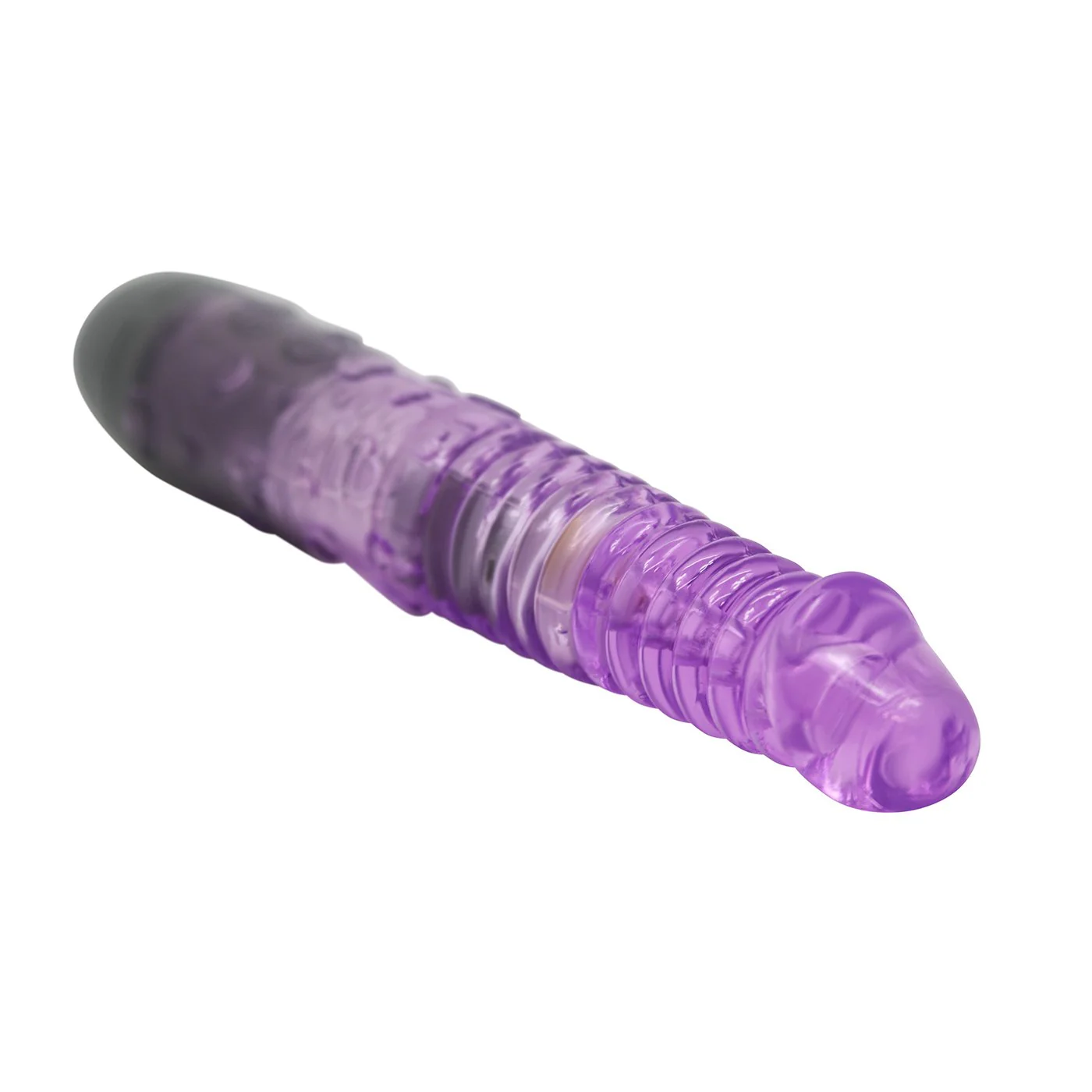 Realistic Ribbed Vibrator