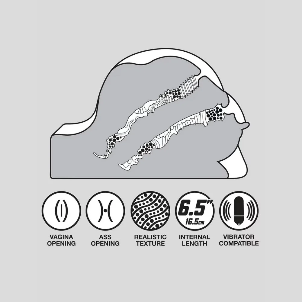 Olivia - 5.8LB TPE Flesh-Tone Entry-Level Plow Fucking Ass Lifelike Jiggling Sex Doll